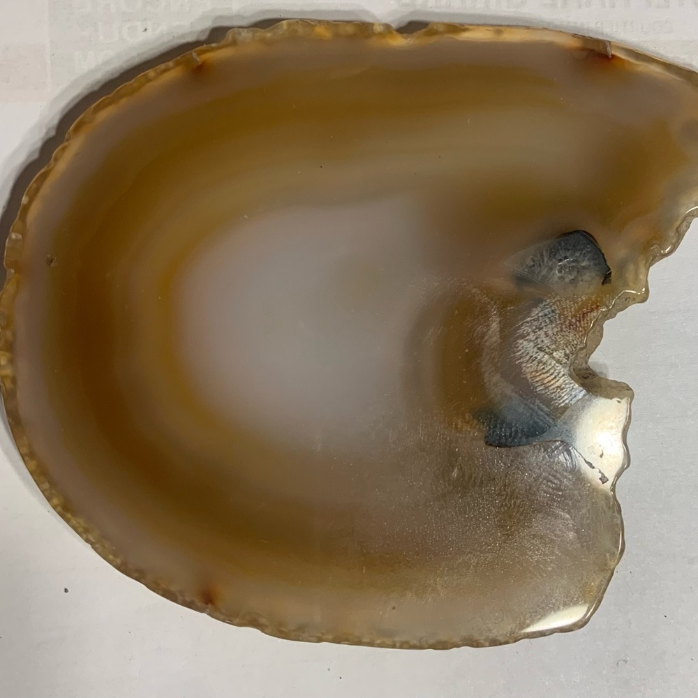 💎🔥 Agate stone slice - Picture 7 of 9
